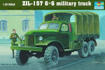 Trumpeter 1/35 ZIL-157 6x6 Soviet Military Truck afbeelding