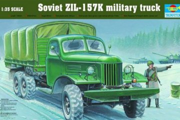 Trumpeter 1/35 ZIL-157K Soviet Military Truck w/Canvas afbeelding