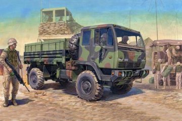 Trumpeter 1/35 M1078 LMTV Standard Cargo Truck afbeelding