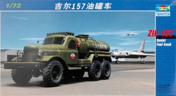 Trumpeter 1/72 Russischer Tank-LKW ZIL-157 afbeelding