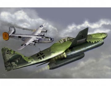 Trumpeter 1/144 Messerschmitt Me 262 A-1a afbeelding
