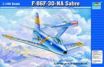 Trumpeter 1/144 North American F-86 F-30 Sabre afbeelding