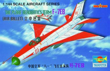 Trumpeter 1/144 J-7 EB China afbeelding