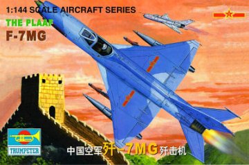 Trumpeter 1/144 J-7 MiG China afbeelding