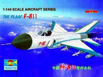 Trumpeter 1/144 F-8 II China the Plaaf The Plaaf afbeelding
