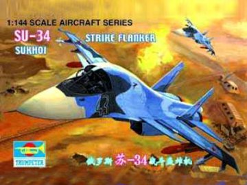 Trumpeter 1/144 Sukhoi Su-34 Strike Flanker afbeelding