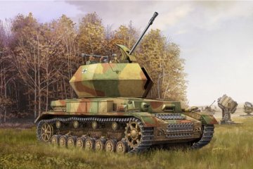 Trumpeter 1/35 German 3.7cm Flak 43 Flakpanzer IV (Ostwind) afbeelding