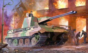 Trumpeter 1/35 German E-75 Flakpanzer afbeelding