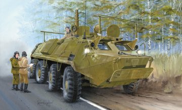 Trumpeter 1/35 BTR-60PU afbeelding