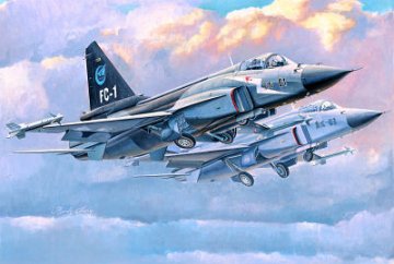 Trumpeter 1/72 Chinese FC-1 Prototype 01 & 03 afbeelding
