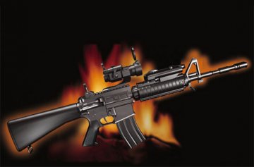 Trumpeter 1/3 AR15/M16/M4 FAMILY-SR16 afbeelding