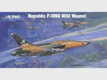 Trumpeter 1/32 Republic F-105 G Wild Weasel afbeelding