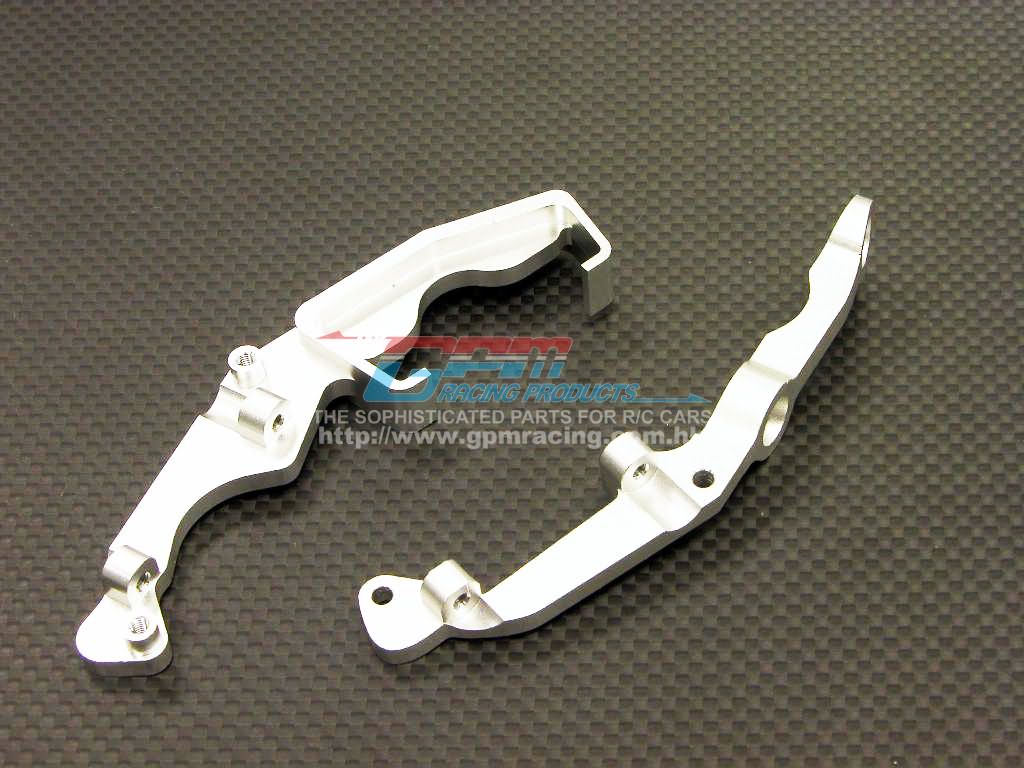 Alloy engine mount side supportor for revo 3.3 & slayer - Blauw afbeelding