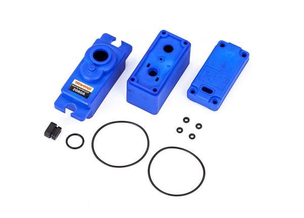 Servo case/ gaskets (for 2080A micro waterproof servo) (TRX-2081A)