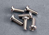 Screws, 3x8mm roundhead machine (6) afbeelding