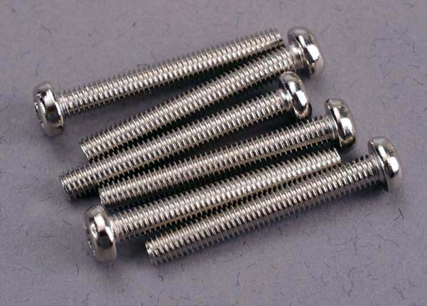 Screws, 3x23mm roundhead machine (6) afbeelding