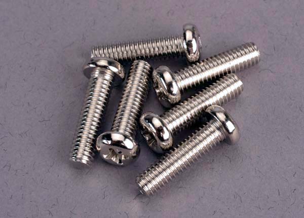 Screws, 4x15mm roundhead machine (6) afbeelding
