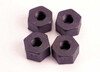 5mm nylon wheel nuts (4) afbeelding