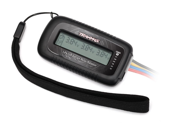 Traxxas LiPo cell voltage checker/balancer (requires TRX2938X adapter for Traxxas iD batteries) - TRX-2968