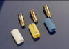 Bullet connectors, male, 3.5mm (3) / heat shrink afbeelding