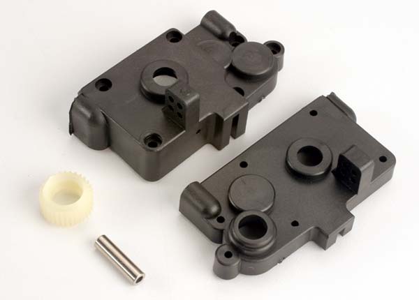 Gearbox halves(l&r)/ idler gea afbeelding