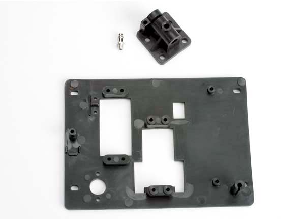 Tray, radio/ drive shaft mount w/ pressure fitting afbeelding