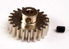 Traxxas 22-t pinion (32-p) (mach.steel)/set screw