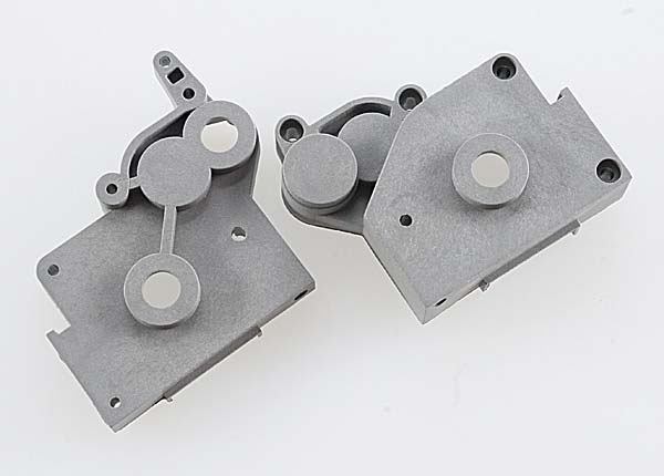 Gearbox halves (grey) (left & right) (TRX-4191A) afbeelding