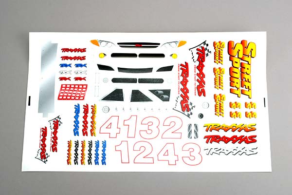 Decal sheet, street sport afbeelding