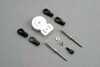 Servo saver/ servo saver center link (2)/ rod ends/ tie rods (44mm turnbuckles) afbeelding
