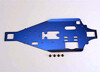 Lower chassis, 2.5mm aluminum (blue) afbeelding