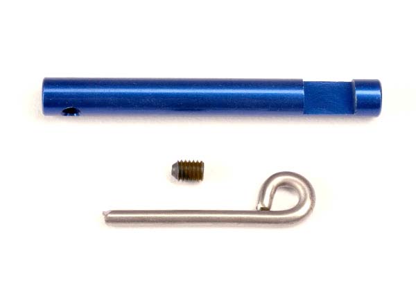 Brake cam (blue)/ cam lever/ 3mm set screw afbeelding