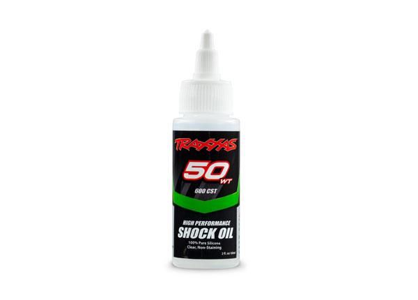 Traxxas shockoil 50 wt, 600 cSt, 60cc) (silicone) (TRX-5034)