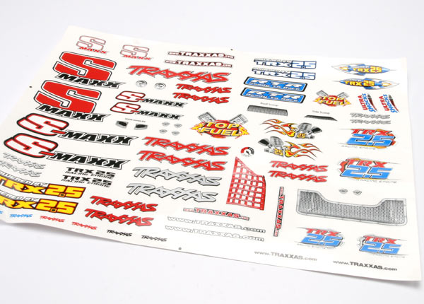Decal sheet, stadium maxx (includes window/grill decals) afbeelding