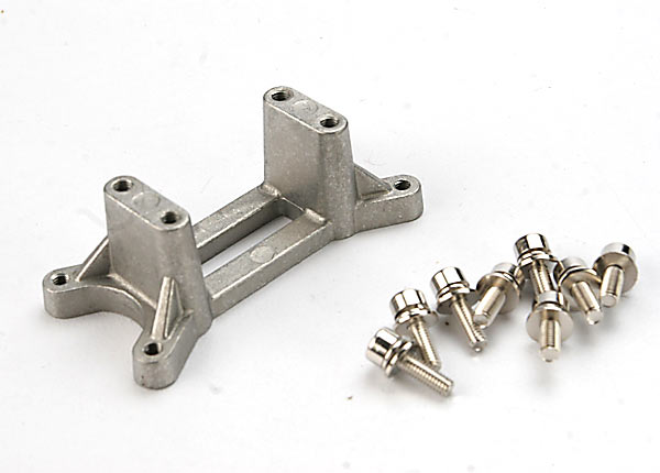Engine mount, aluminum/ 3x10 cs with washers (8)