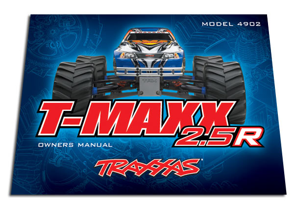 Owners manual, t-maxx 2.5r afbeelding