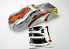 Body, revo, prographix (replacement for painted body. graphics are painted- requires paint and final color application)/window, grill, lights decal... afbeelding