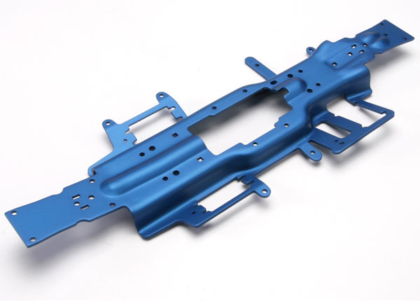 Chassis, revo 3.3 (extended 30mm) (3mm 6061-t6 aluminum) (anodized blue) afbeelding