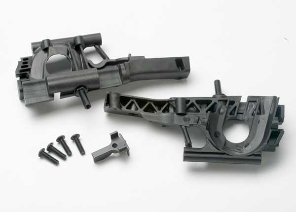 Bulkhead, front (l&r halves)/ diff retainer/ 4x14mm bcs (4)