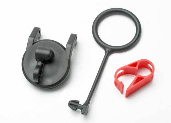 Pull ring, fuel tank cap (1)/ engine shut-off clamp (1) afbeelding