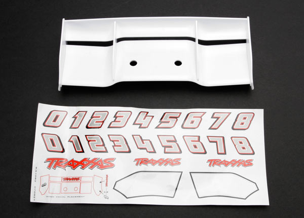 Wing, revo (white)/ decal sheet afbeelding
