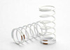 Spring, shock (white) (gtr) (rear) (1.0 rate tan) (1 pair)