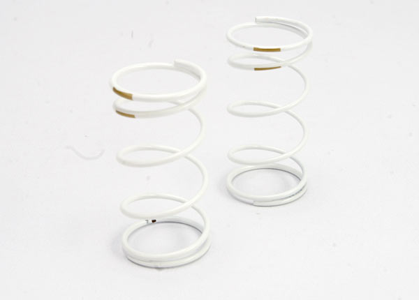 Spring, shock (white) (gtr) (front) (1.3 rate gold) (1 pair)