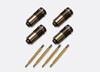 Bodies, gtr shock (hard-anodized, teflon-coated aluminum) (4), with tin shafts (4) (bodies and shafts only)