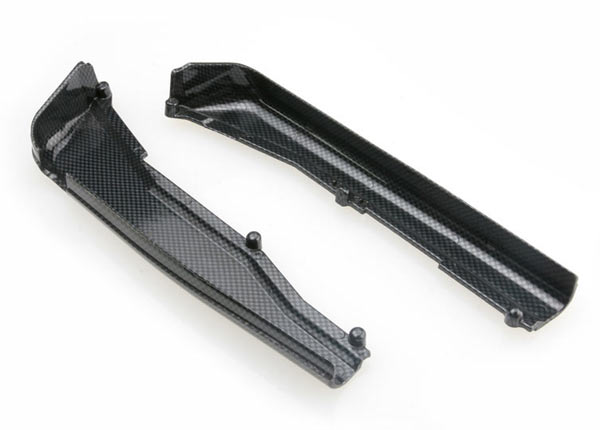 Dirt guards, left & right, exo-carbon finish (jato)