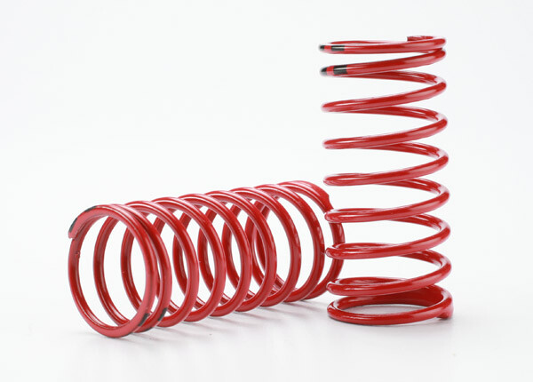 Spring, shock (red) (gtr) (2.0 rate double black stripe)