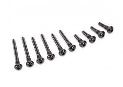 Suspension screw pin set, front or rear (hardened steel) (TRX-8940) afbeelding