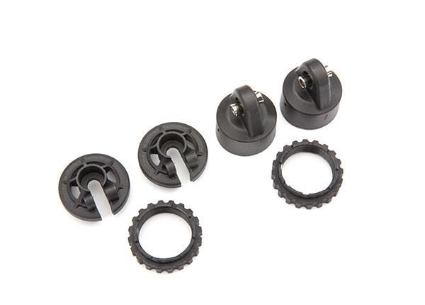 Shock caps, GT-Maxx® shocks/ spring perch/ adjusters/ 2.5x14 CS (2) (for 2 shocks) (TRX-8964)