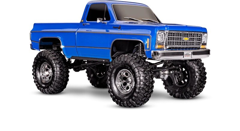 Traxxas TRX-4 Chevrolet K10 Cheyenne High Trail Edition - Blauw