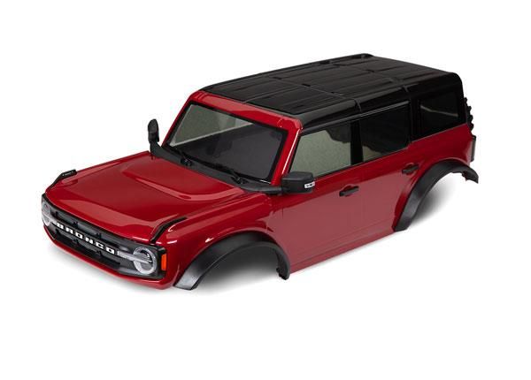 Traxxas - Body, Ford Bronco 2021 - Rood (TRX-9211R)